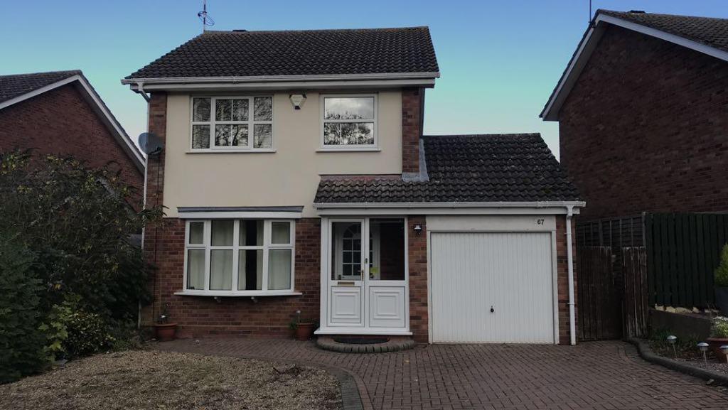 Sandford Way, Dunchurch, CV22 3 bed detached house £1,150 pcm (£265 pw)