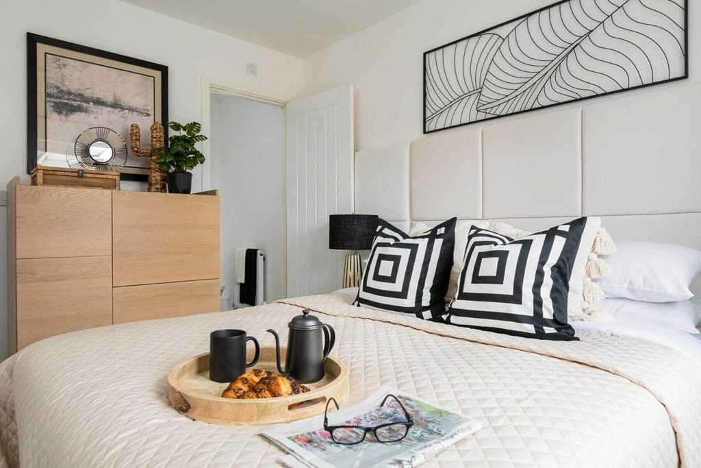 Bedroom one includes an ensuite