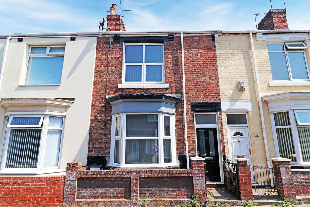 Coleridge Avenue, Hartlepool, TS25 3 bed terraced house £60,000