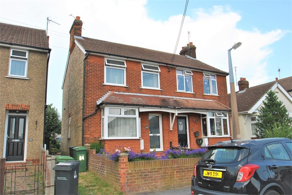 Clare Road, Braintree, Essex 3 bed semidetached house £275,000