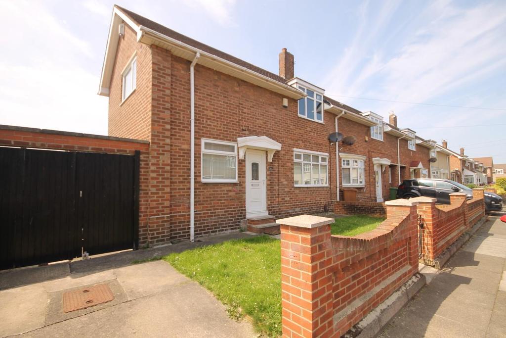Falkirk Road, Owton Manor, Hartlepool 2 bed end of terrace house £84,950