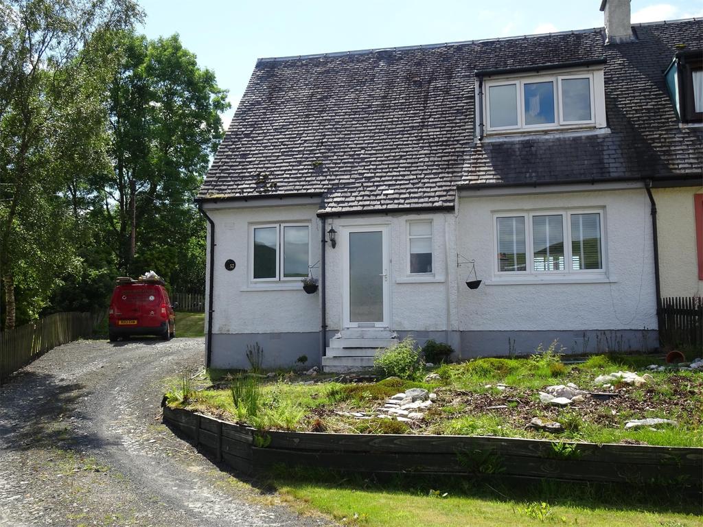 57 Forest View, Strachur, CAIRNDOW... 3 bed semidetached house £125,000