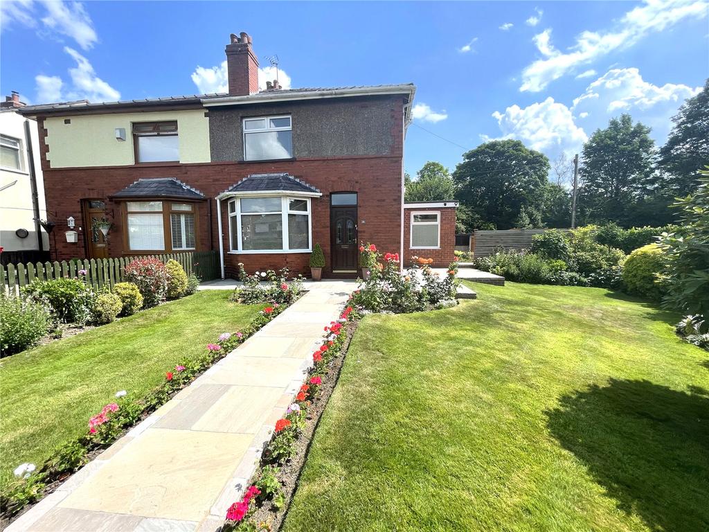 Hurst Mill Lane, Glazebury... 3 bed semidetached house £280,000
