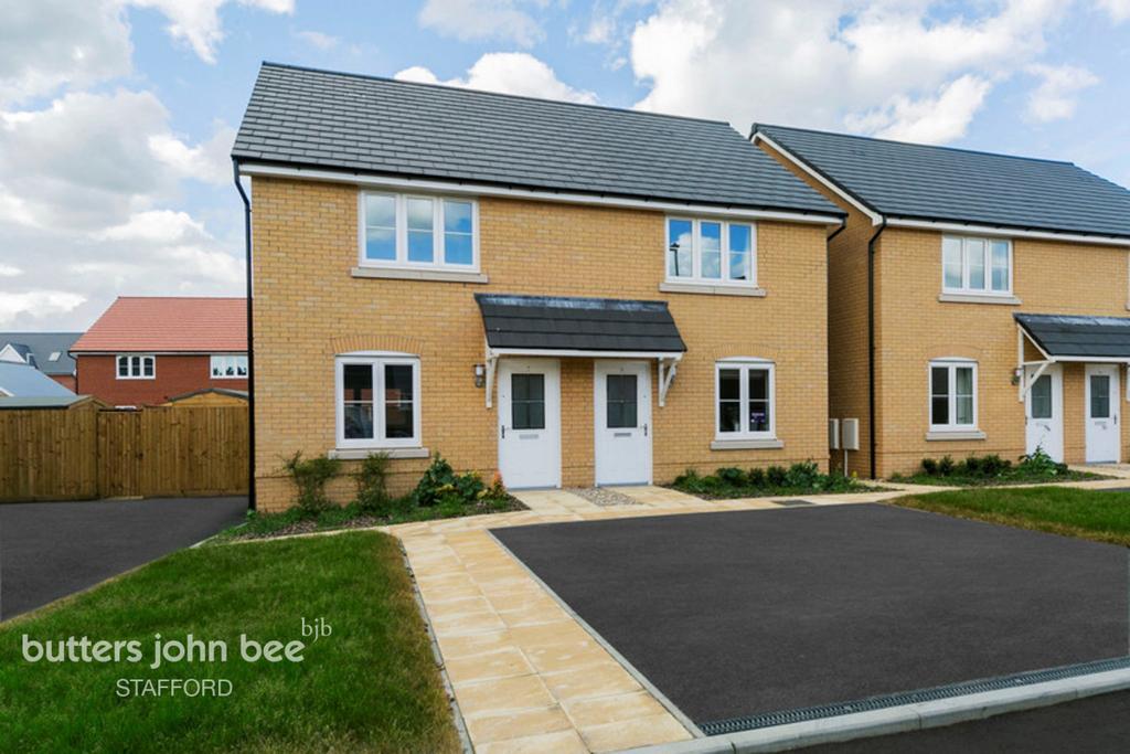 Sorrel Close, Uttoxeter 2 bed semidetached house £90,000