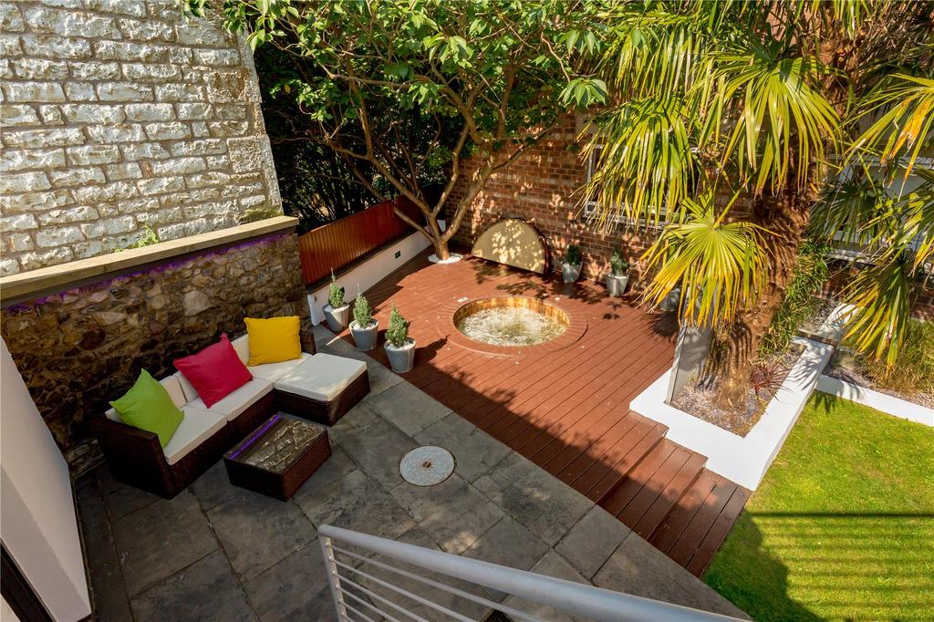 Terrace and Hot Tub