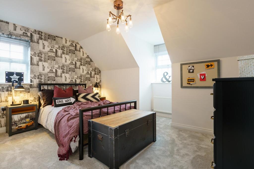 Escape from the rest of the house to the top floor