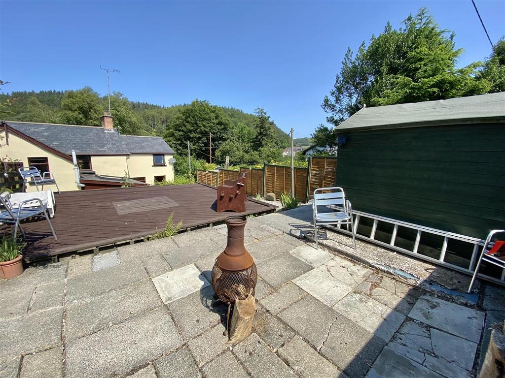 Decking seating area