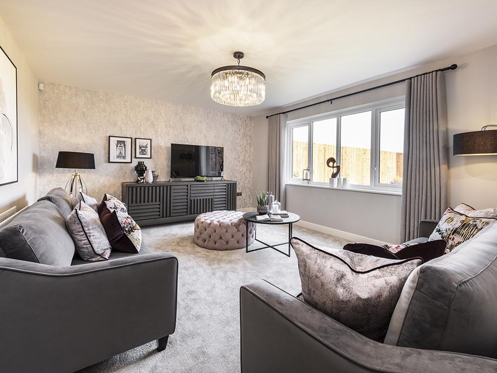 Light and airy living room