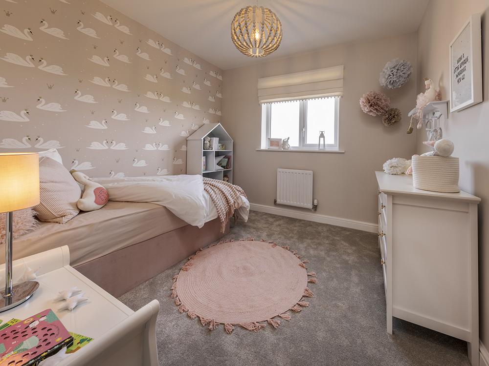 Perfectly sized fifth bedroom