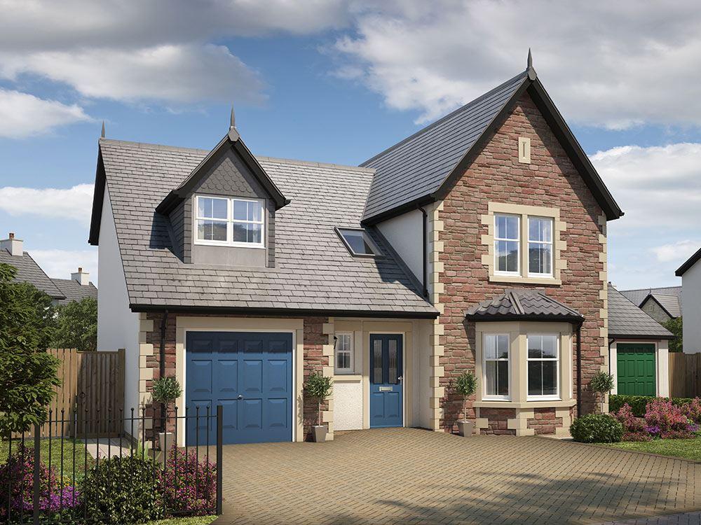 External CGI of 4-bedroom Roxburgh