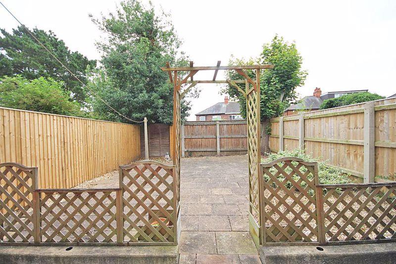 Rear garden