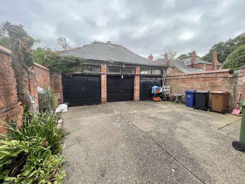 Garage block...