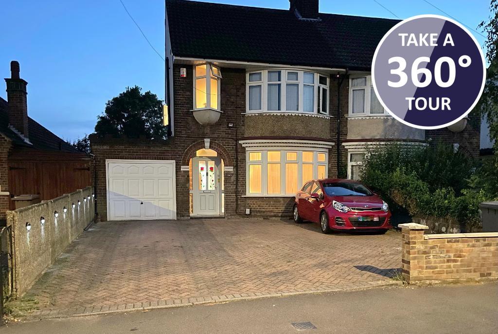 Hitchin Road, Stopsley Village, Luton, Bedfordshire, LU2 7UL 3 bed semi