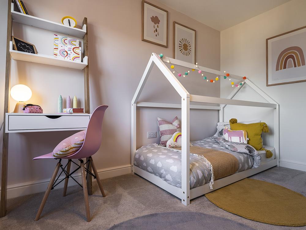 Perfectly sized fourth bedroom
