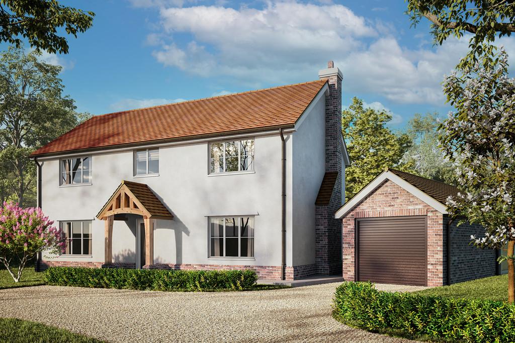 The Street, Preston St Mary 4 bed detached house £775,000