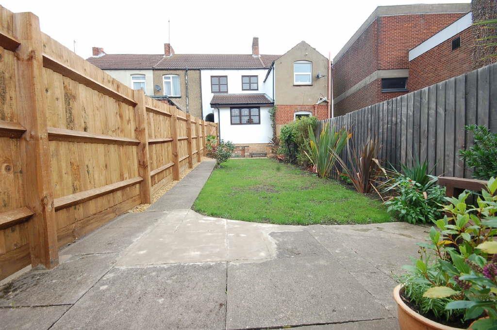 Rear of house