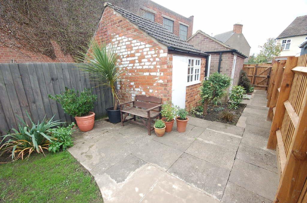Rear patio