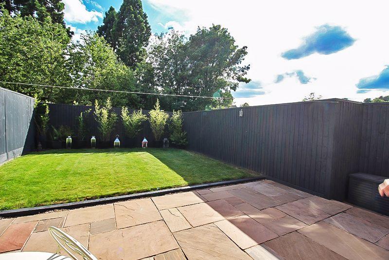 Rear garden