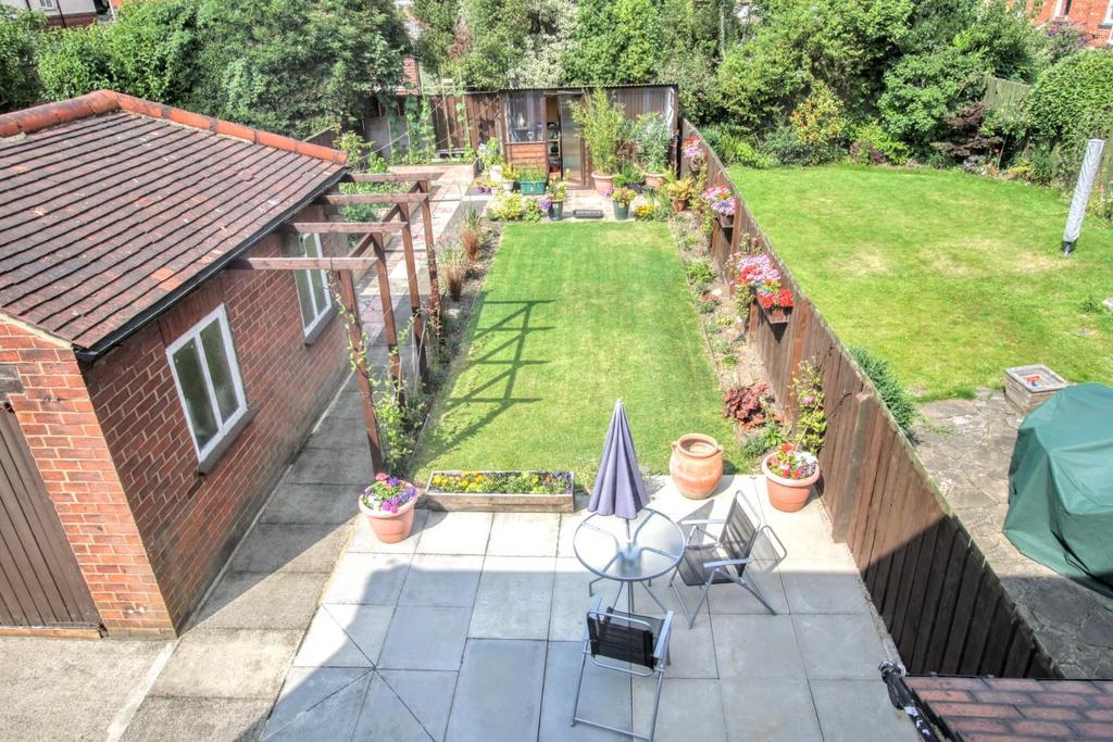 Rear garden