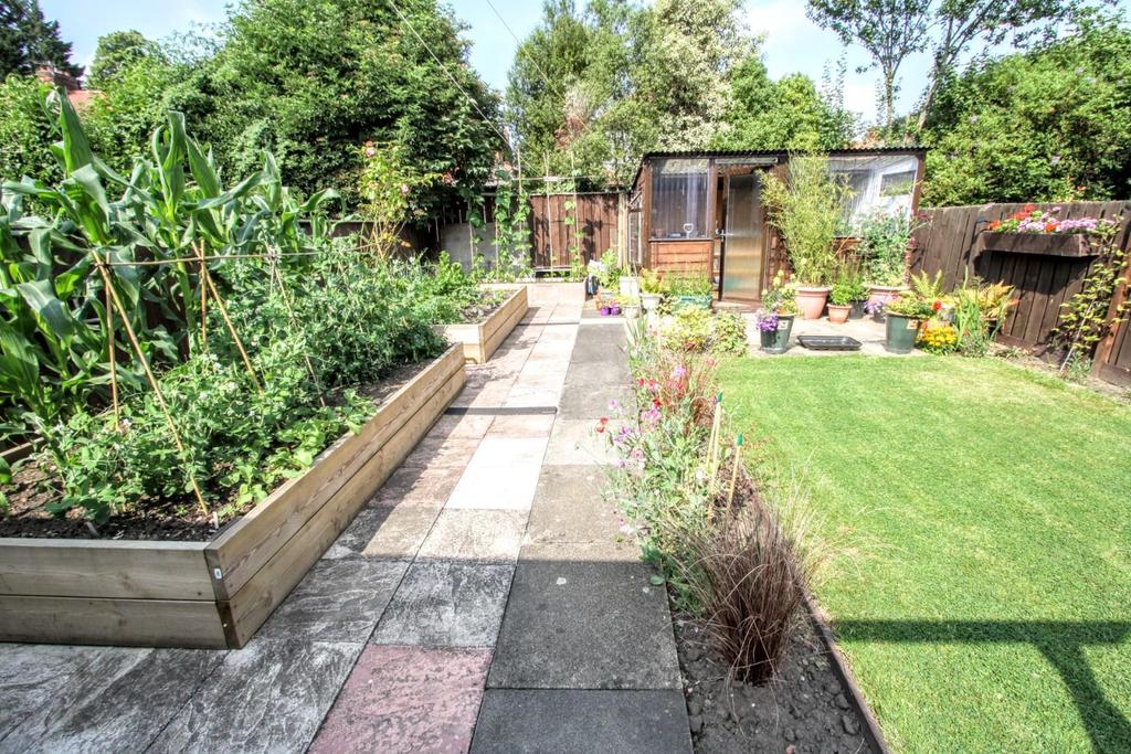 Rear garden