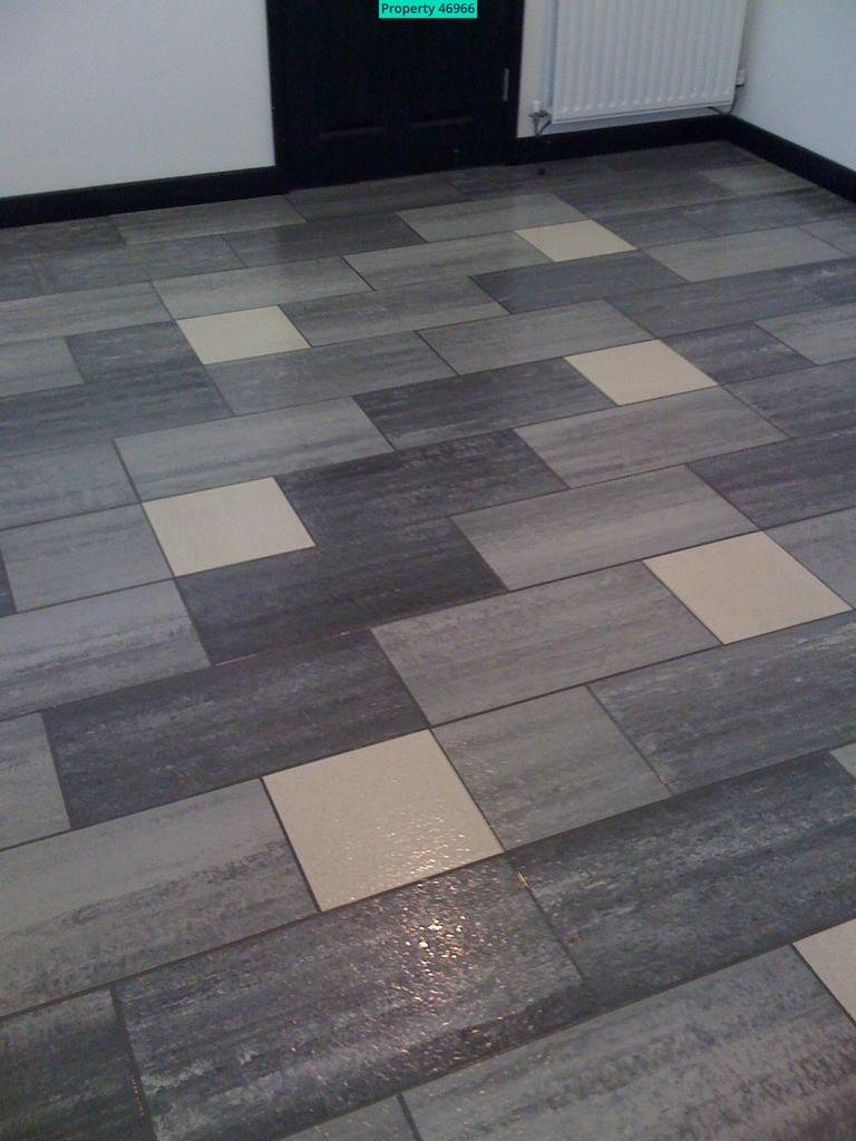 Tiled cool floors