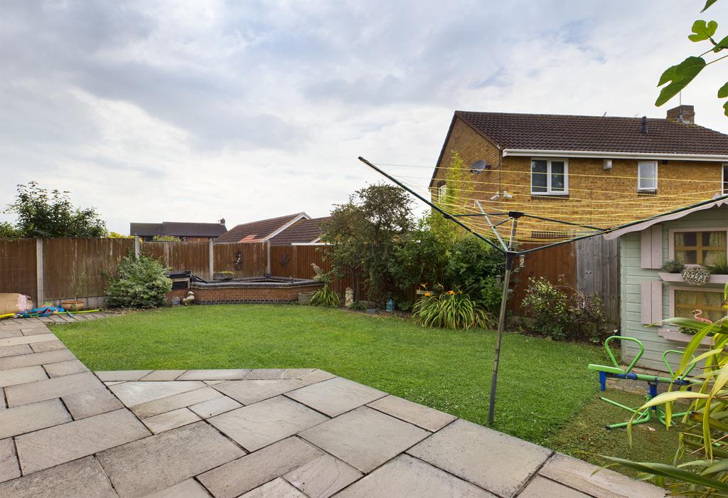 Rear garden