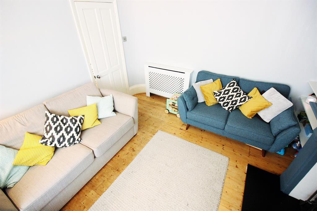 Reverse angle of lounge