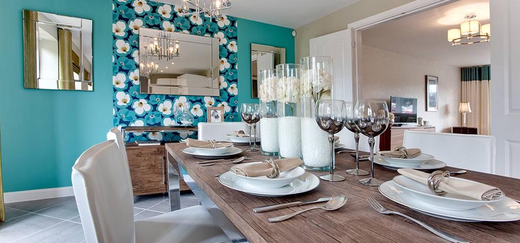 Typical dining area