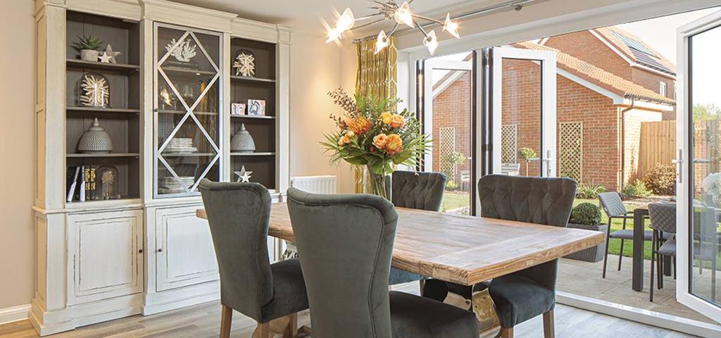Typical dining area