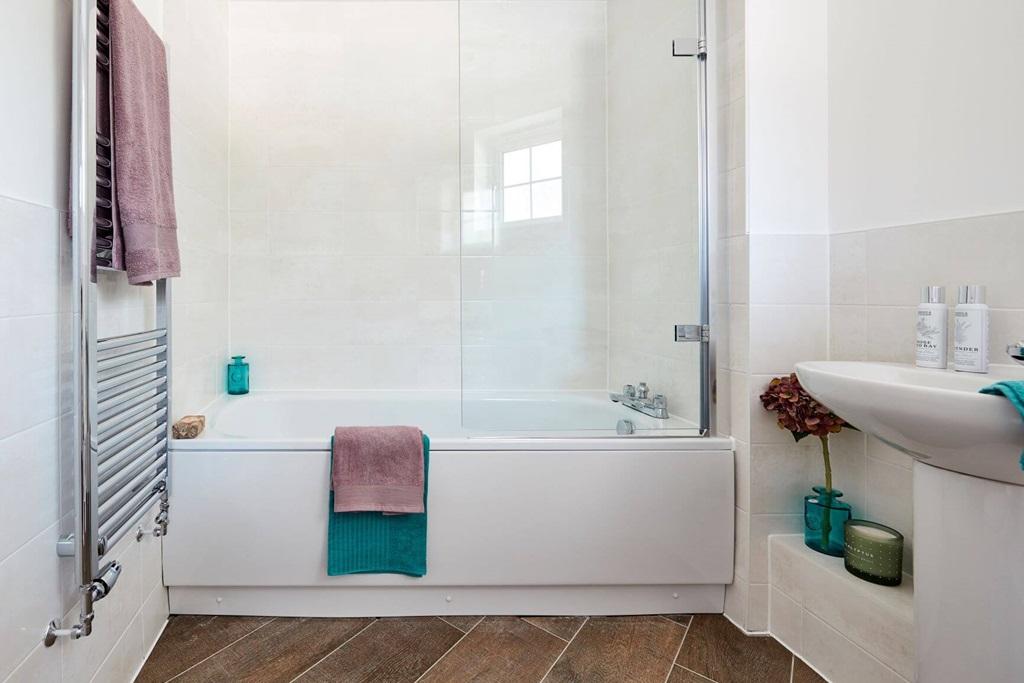 An energy efficient bathroom