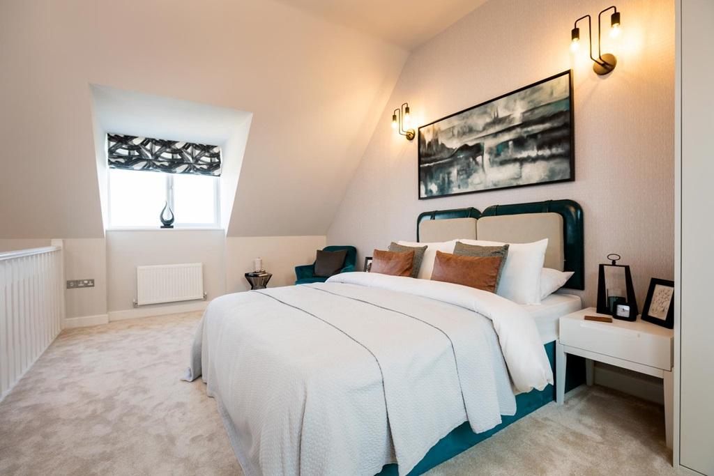A show-stopping main bedroom