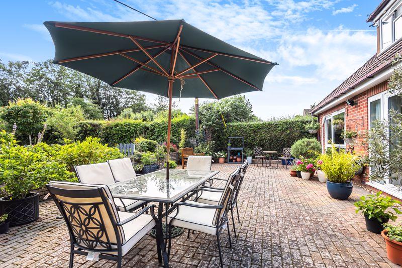Rear patio