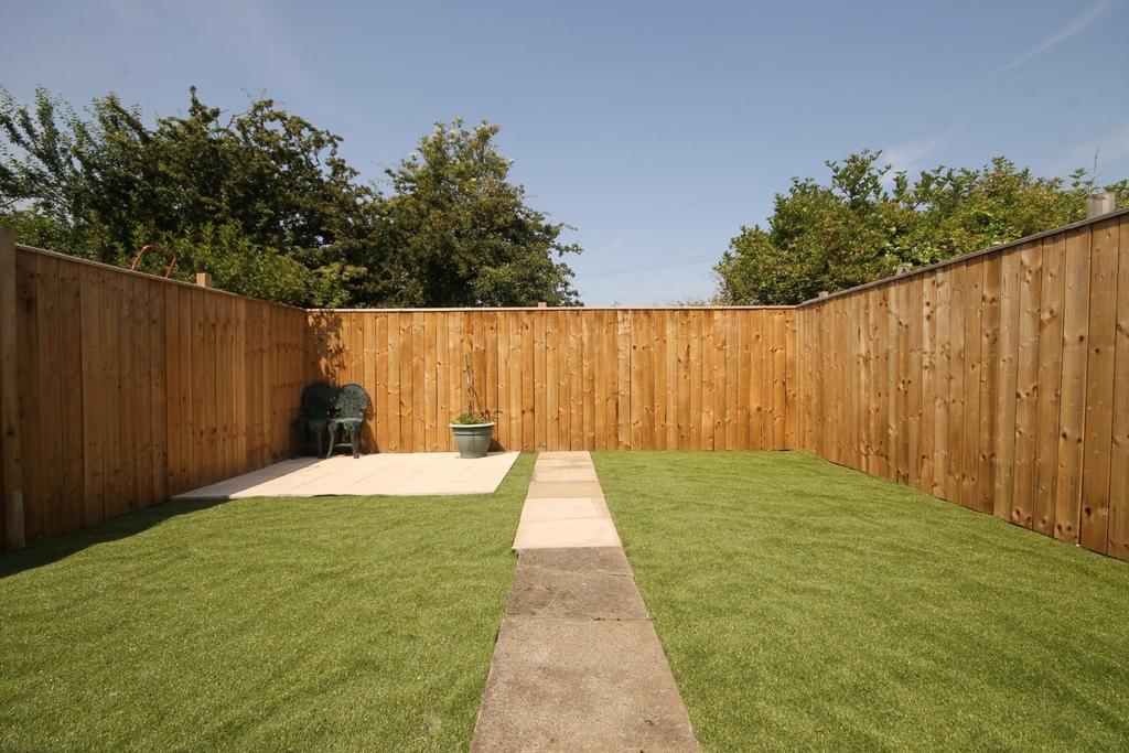 Rear garden