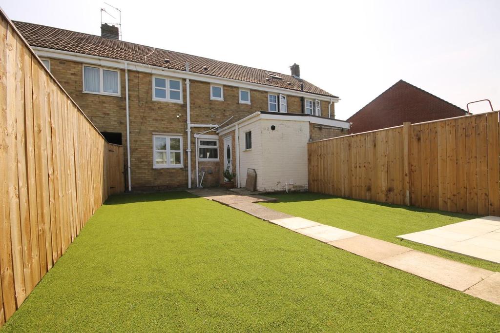 Rear garden