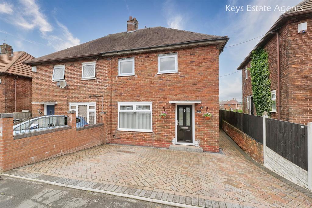 Brundall Oval, Bentilee, StokeOnTrent 2 bed semidetached house £