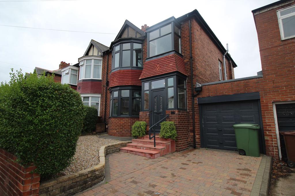 Westwood Gardens, Kenton, Newcastle... 3 bed semidetached house £
