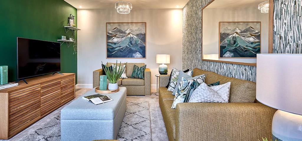Typical living room area