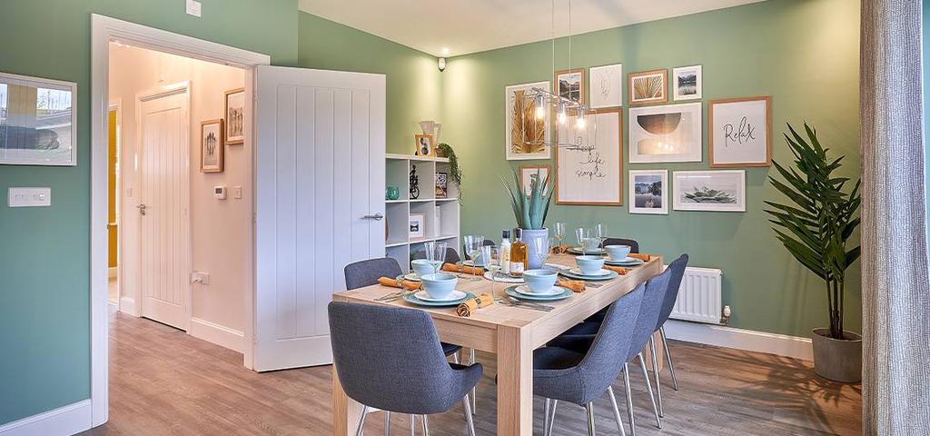 Typical dining area