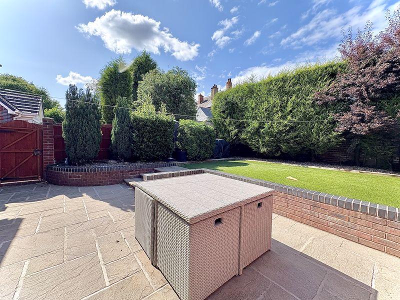 Rear garden