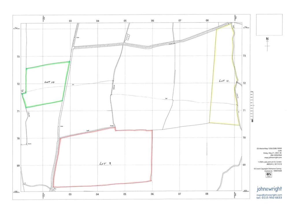 Ingram Lane, SuttonOnTrent, Newark Farm land £45,000