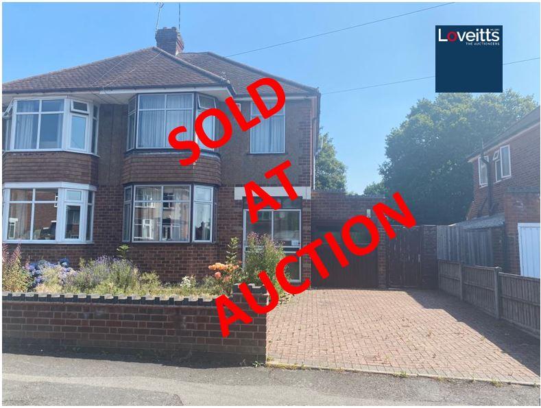 49 Frankton Avenue, Coventry, CV3 3 bed semidetached house £260,000