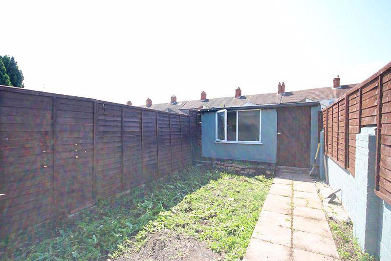 Rear garden