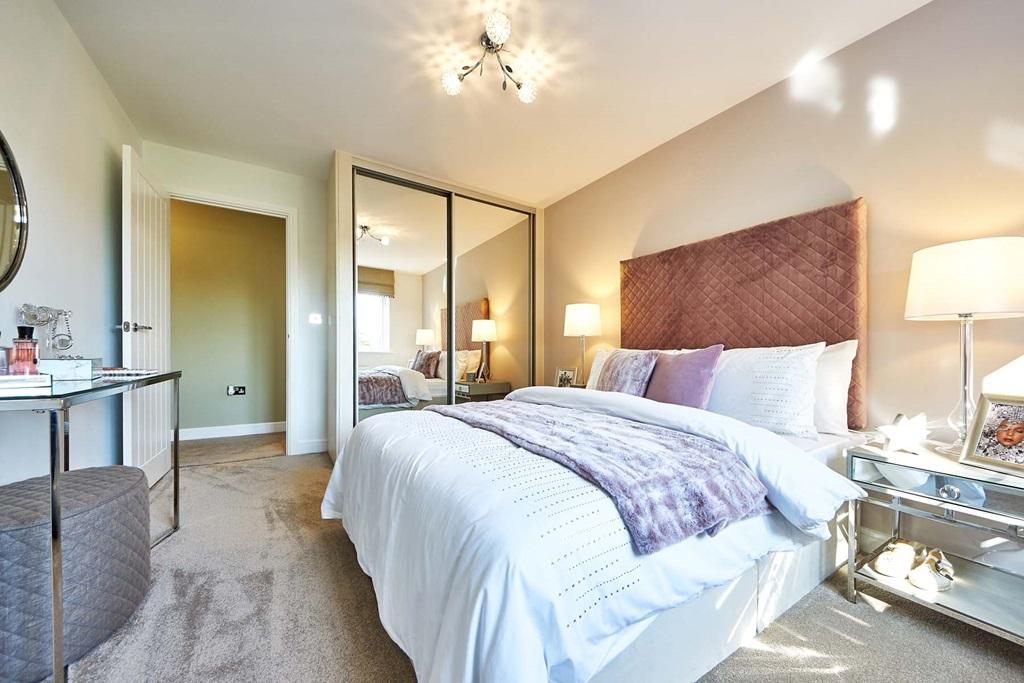 Bright and relaxing bedroom