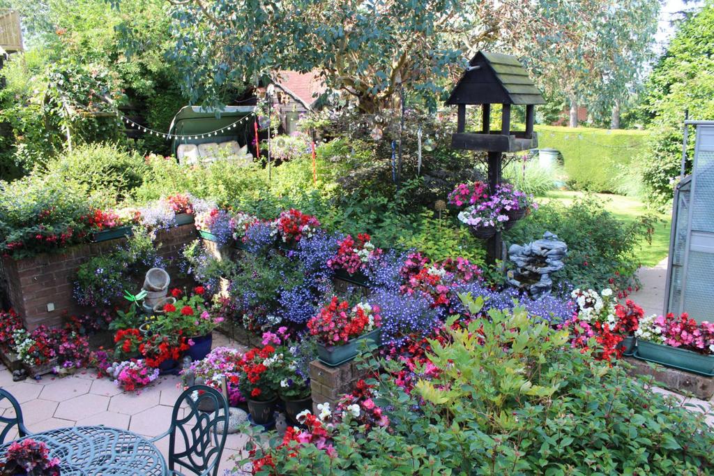 Rear garden