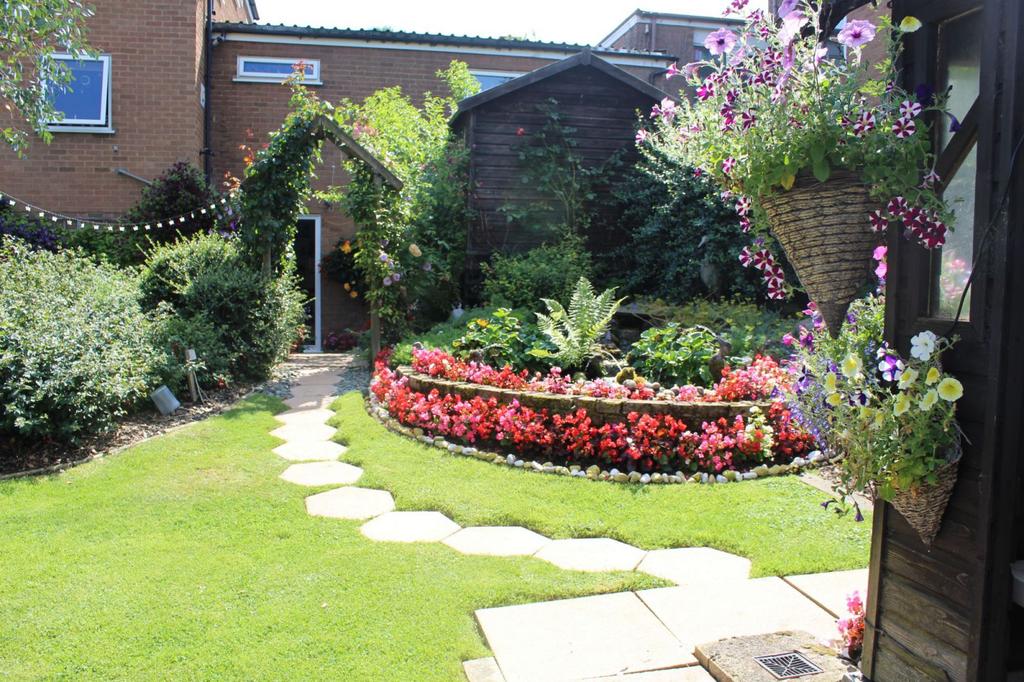 Rear garden