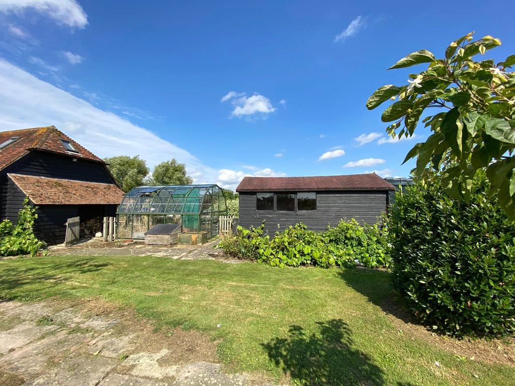 Greenhouse and Shed