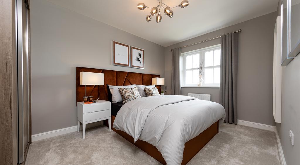 Master bedroom with en-suite