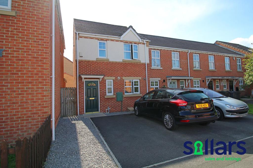 Grangemoor Close, Darlington, DL1 3 bed terraced house £110,000
