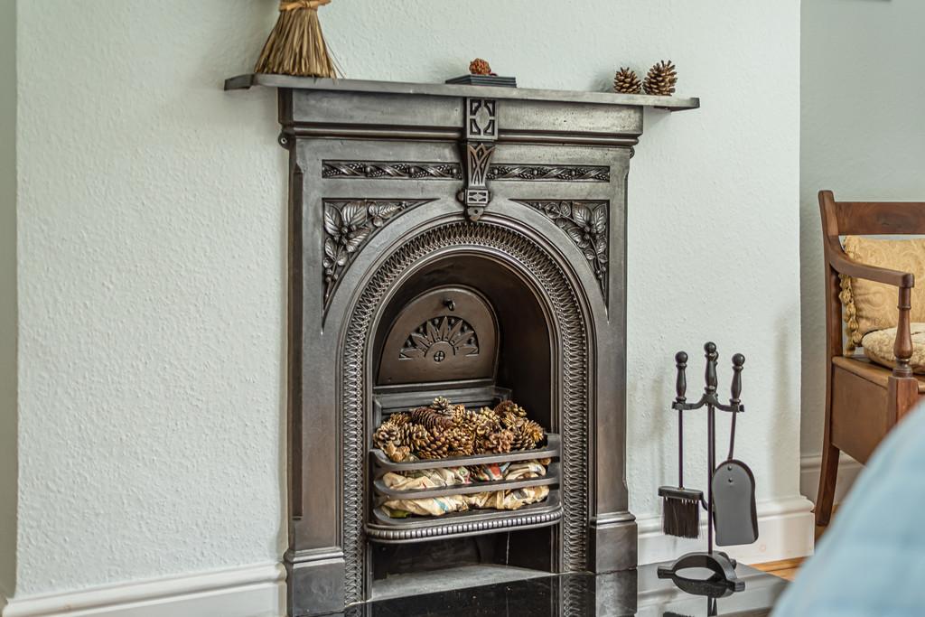 Fireplace in Bedroom 2