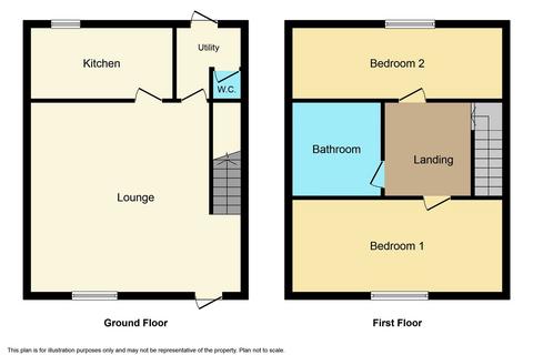 2 bedroom terraced house for sale, Hazel Court, Haswell, Durham, DH6 2DE